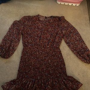 Ladies paisley pattern dress